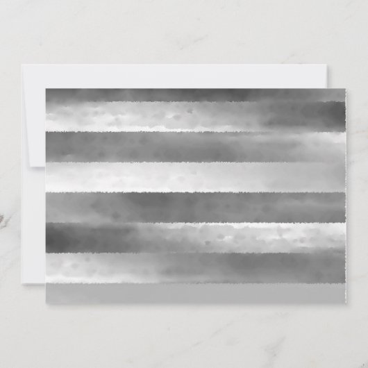 私は行く。私は言った。終わりおもしろいでカラフル離婚 招待状 (裏面)