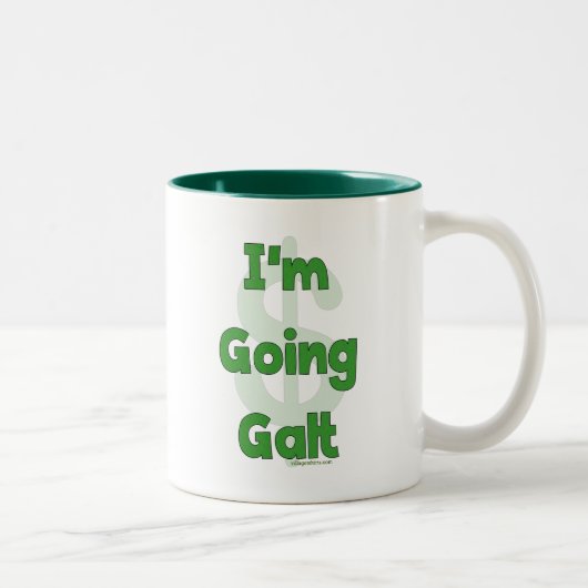 私は行くGaltです ツートーンマグカップ (右)