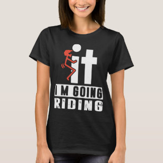 私は行くriding_pepeのTシャツです Tシャツ