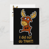 私は行っていない!ムーおもしろいス (正面/裏面)