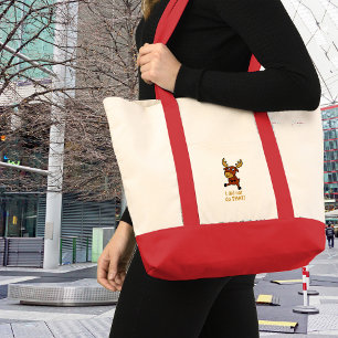 私は行っていない!ムーおもしろいス トートバッグ