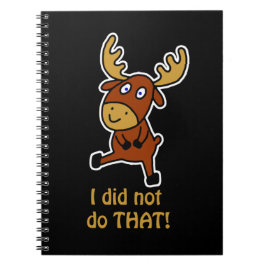 私は行っていない！ムーおもしろいス ノートブック