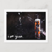 私は行ってしまった。 ポストカード (正面)