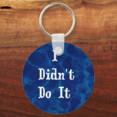 私は行わなかった キーホルダー (正面)