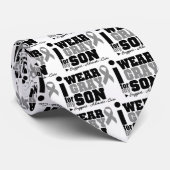 私は衣服のグレーリボンを息子のために ネクタイ (ロール)