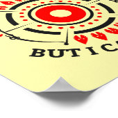 私は衣服の帽子ではなく運弓だ | アーチェリー・ママ ポスター (角)