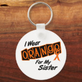 私は衣服オレンジ私の妹8 キーホルダー (正面)