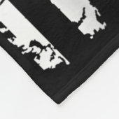 私は衣服グリーン私の夫のメンタルヘルスが待っている フリースブランケット (角)