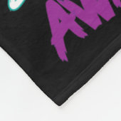 私は衣服テアランパープル私の兄弟の自殺プレヴェン フリースブランケット (角)