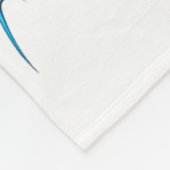 私は衣服ティール（緑がかった色）と紫の私の兄の自殺のために前 フリースブランケット (角)