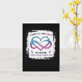 私は衣服ティール（緑がかった色）パープル私の恋しく思すべての人のために独身の カード (黄色い花)