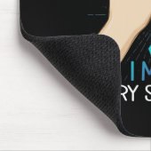 私は衣服ティール（緑がかった色）パープル私の恋しく思すべての人のために独身の マウスパッド (コーナー)