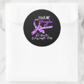 私は衣服パープルを膵臓が恋しく思んの人のために ラウンドシール (バッグ)