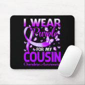 私は衣服パープル私のいとこの過剰摂取認識度が マウスパッド (マウス)