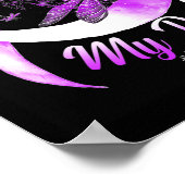 私は衣服パープル私のパパ過剰摂取アウェレンの記憶 ポスター (角)