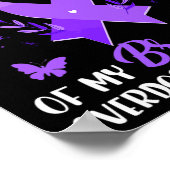 私は衣服パープル私の兄のためのメモリ過剰摂取Aw ポスター (角)