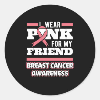 私は衣服ピンクを友人のために ラウンドシール