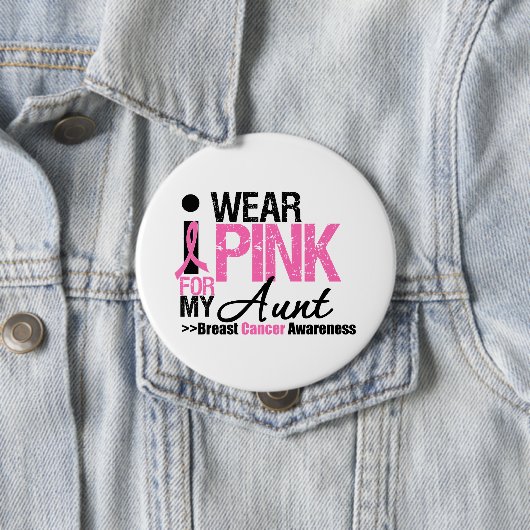 私は衣服ピンクを叔母に 缶バッジ (インサイチュ)