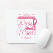 私は衣服ピンクを母のために マウスパッド (マウス)