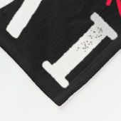 私は衣服ブルーのための私の姪の自閉症の意識の日おばさん フリースブランケット (角)