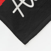 私は衣服ブルース私の娘の自閉症意識ママ フリースブランケット (角)