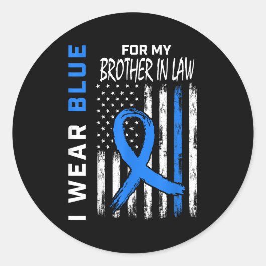 私は衣服ブルー私の義理の兄のための糖尿病アワレネ ラウンドシール (正面)