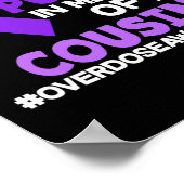 私は衣服紫の私のいとこ過剰摂取の戦争の記憶 ポスター (角)