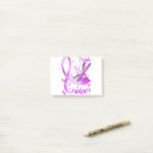 私は衣服紫の私の兄ドラゴンフライの記憶 ポストイット (デスク上)