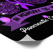 私は衣服紫の私の息子の膵臓のバランスの記憶 ポスター (角)