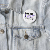 私は衣服紫を私のために 缶バッジ (インサイチュ)
