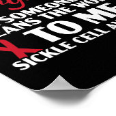 私は衣服・ブルゴーニュを世界を意味する人のために ポスター (角)