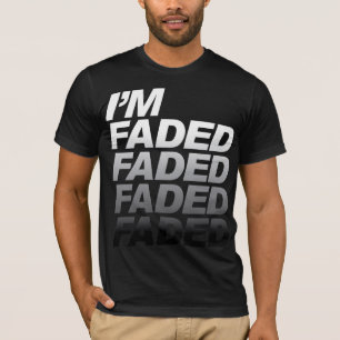 私は衰退した黒です Tシャツ