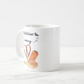 私は裁縫 コーヒーマグカップ (正面左)