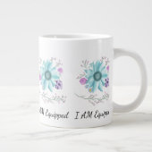 私は装備された専門マグカップ ジャンボコーヒーマグカップ (右)