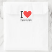 私は製造エンジニアリングが大好き スクエアシール (バッグ)