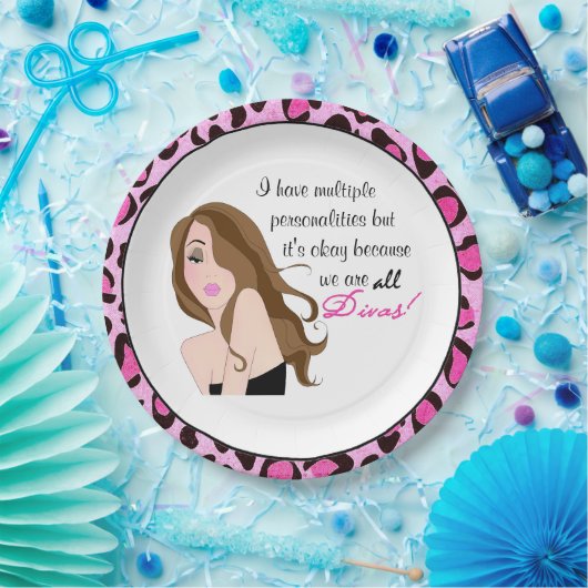 「私は複数の性格を持っているが、大丈夫だ…」 ペーパープレート (パーティー)