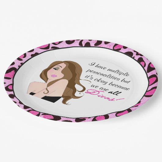 「私は複数の性格を持っているが、大丈夫だ…」 ペーパープレート (アングル)