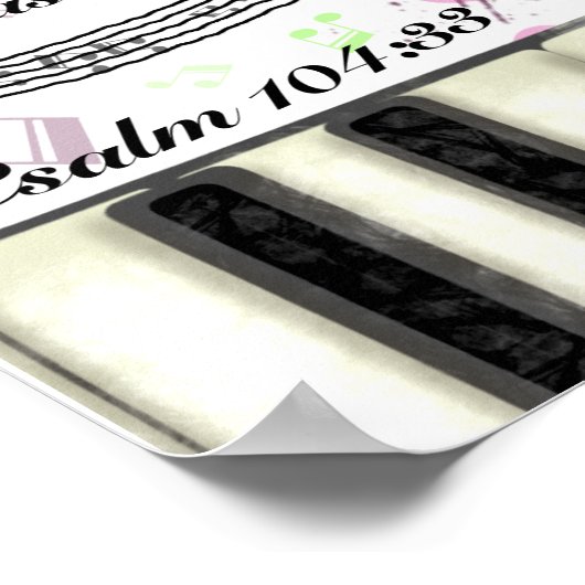 私は褒める ポスター (角)