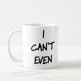 私は襲うことができません コーヒーマグカップ