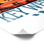 私は西フロリダ州の鍵に行きたい鍵 フォトプリント            (角)