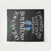 私は西中高校の彼氏を捨てた タペストリー (正面(横))