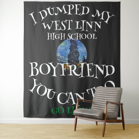 私は西中高校の彼氏を捨てた タペストリー (インサイチュ)