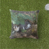 私は見えない猫だ アウトドアクッション (芝生)
