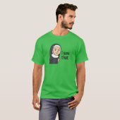 私は見た漫画の修道女イエスミーム Tシャツ (正面フル)