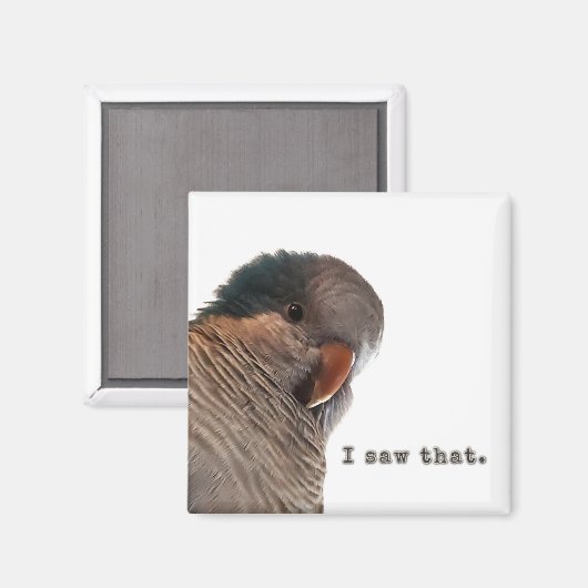 私は見た マグネット (正面/裏面)