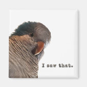 私は見た マグネット (正面)