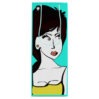 私は見るものワイン抱き枕 ワインギフトバッグ