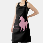 私は見信じえないピンクのユニコーンで。 エプロン (インサイチュ)