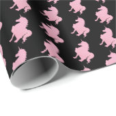 私は見信じえないピンクのユニコーンで。 ラッピングペーパー (ロールコーナー)