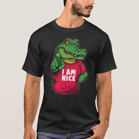 私は親切です Tシャツ (正面)